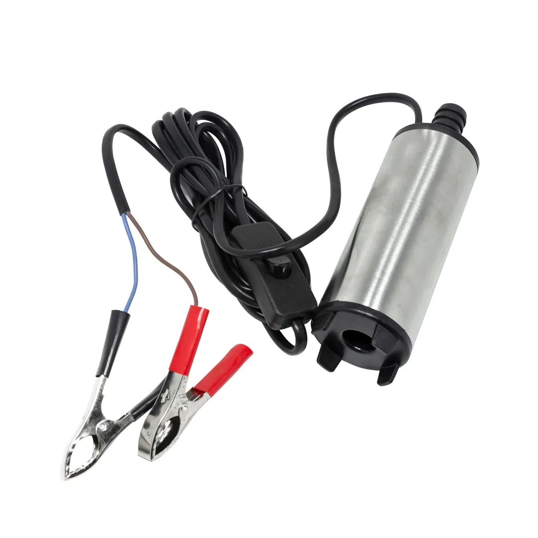 Насос для перекачки топлива (12V, 60W, 30л/мин, Ø51мм, Ø выходного отв. 19мм) — фото 2
