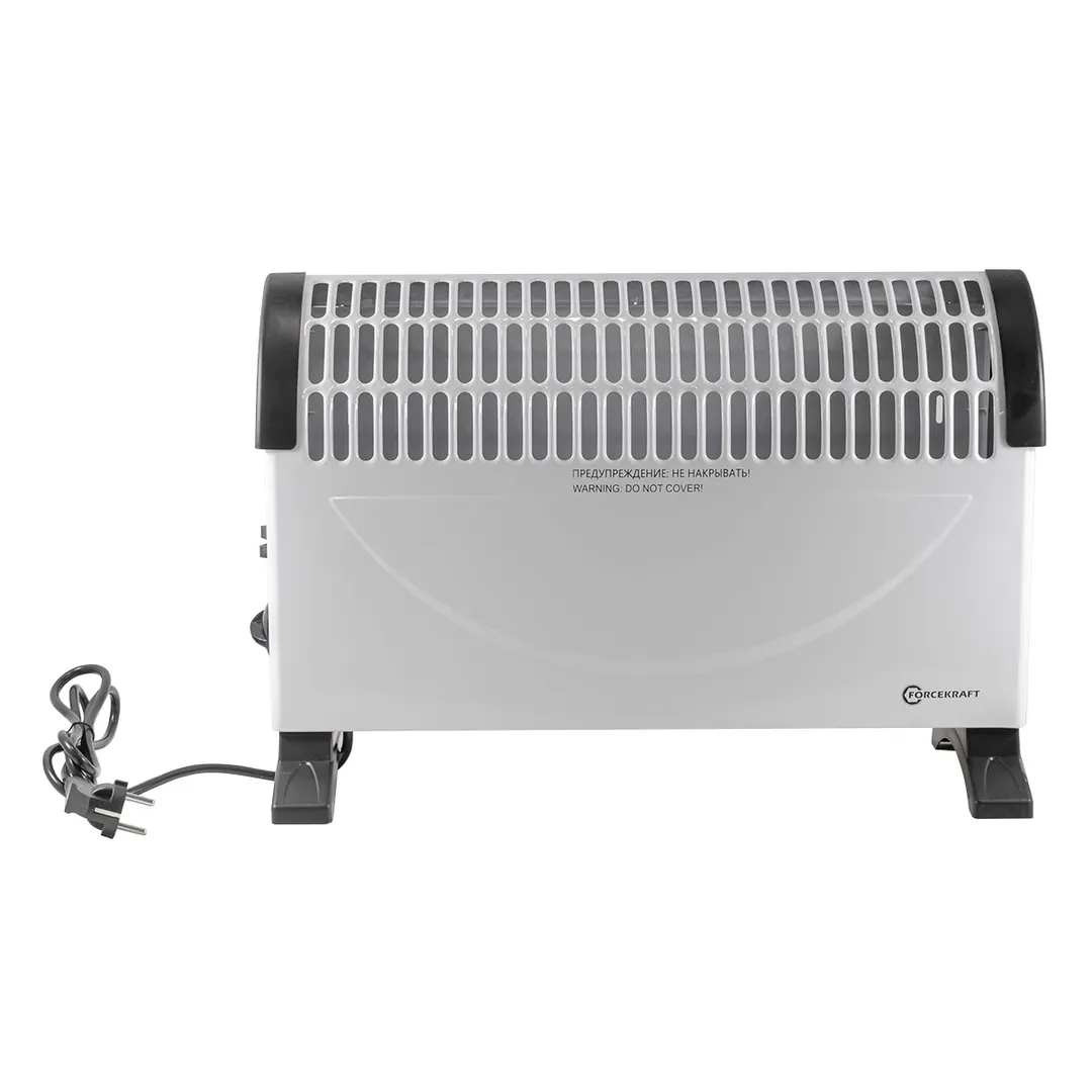 Обогреватель конвекционный (220-240V,50/60Гц,3 режима нагрева-750/1250/2000Вт,защ. от перегрева,53.5х20х38.5см) — фото 2