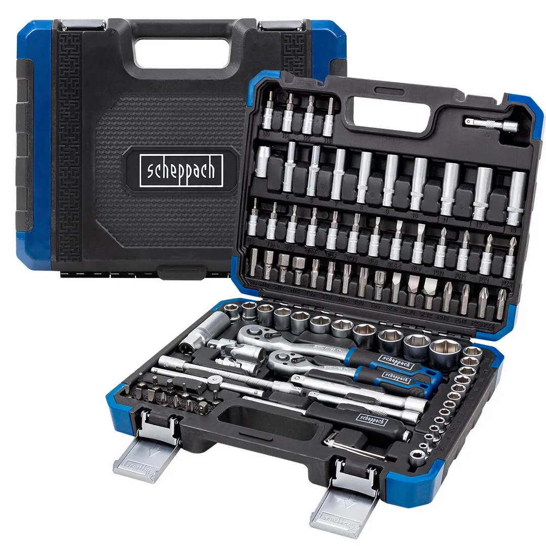 Набор инструментов 94 пр. 1/4'', 3/8''(6гр.) (4-22мм) — фото 2