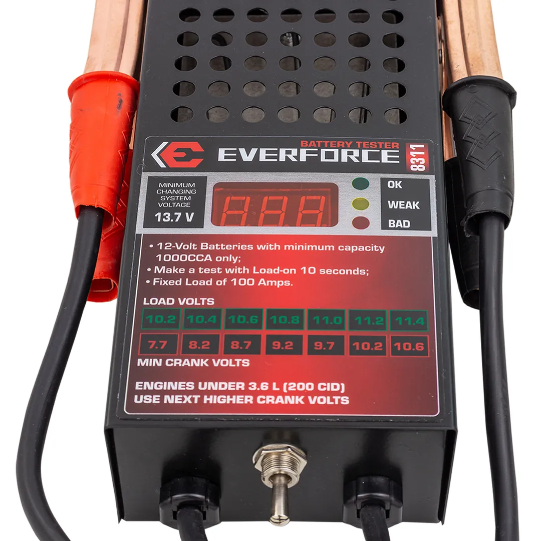 Тестер аккумуляторных батарей цифровой 12V, 100A, 200Ah — фото 2